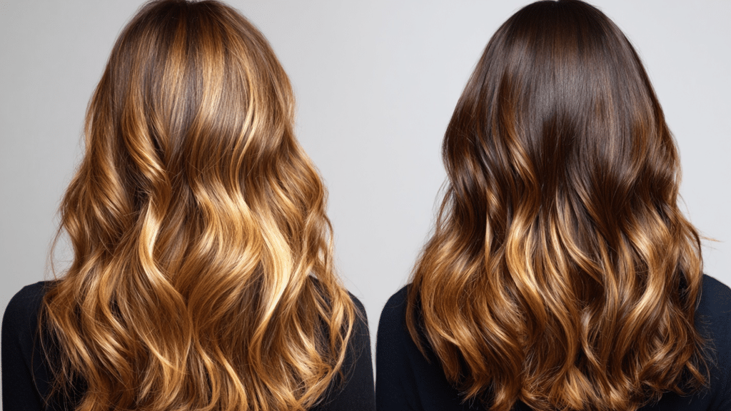 honey vs caramel highlights
