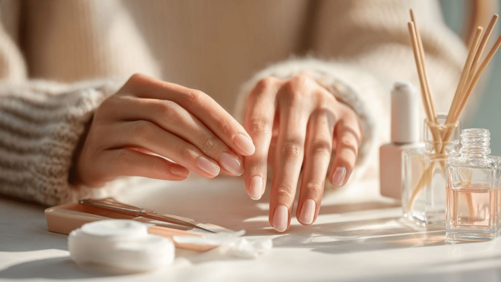 how to take off acrylic nails