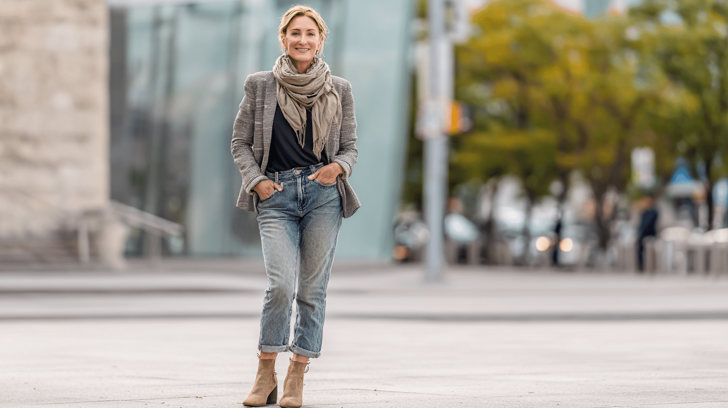 how to wear ankle boots over 40