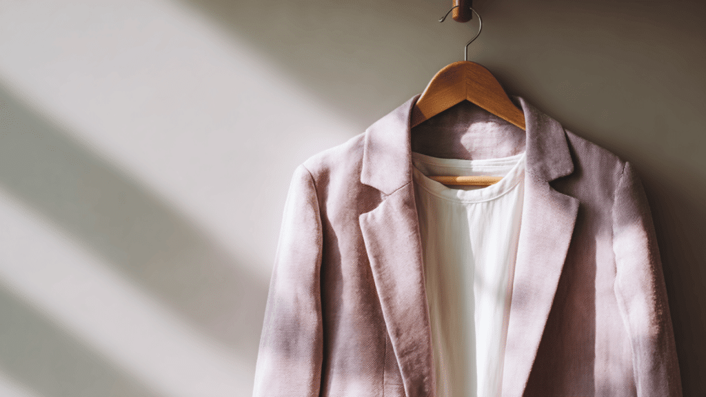 linen blazer