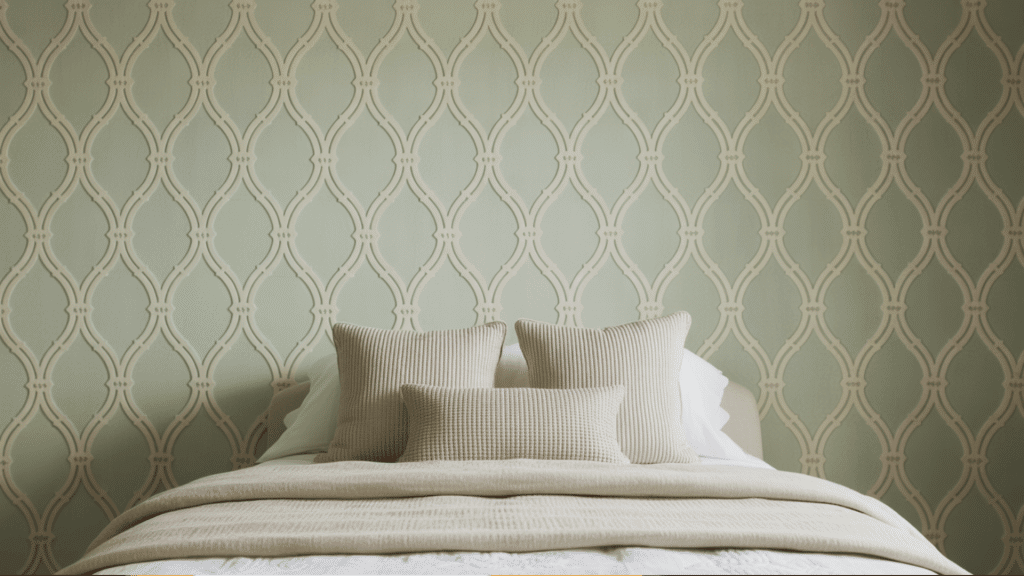 patterned wallpaper