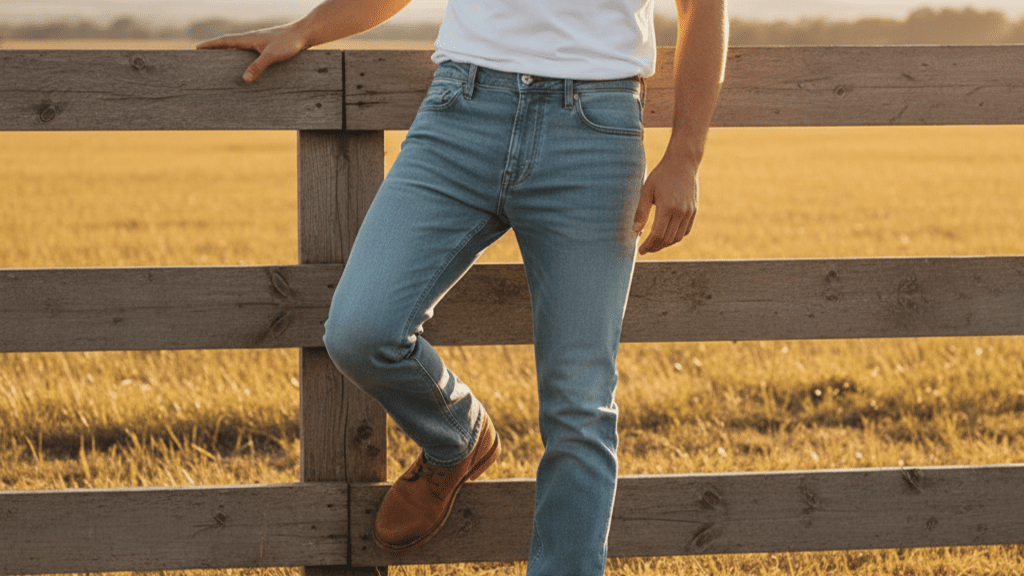 slim straight jeans