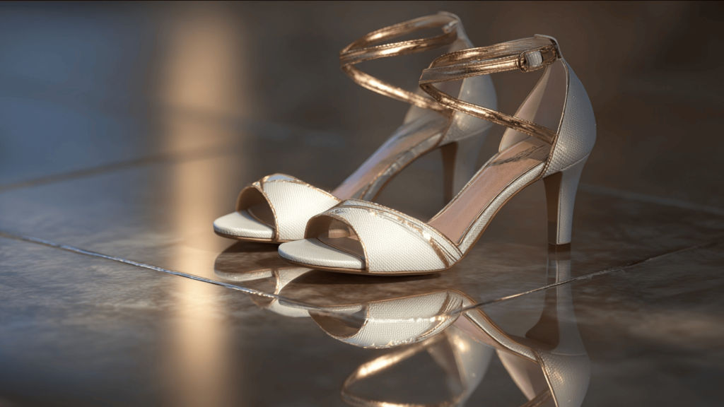 strap heels