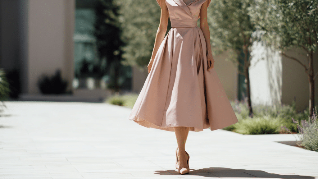 what is a tea length dress