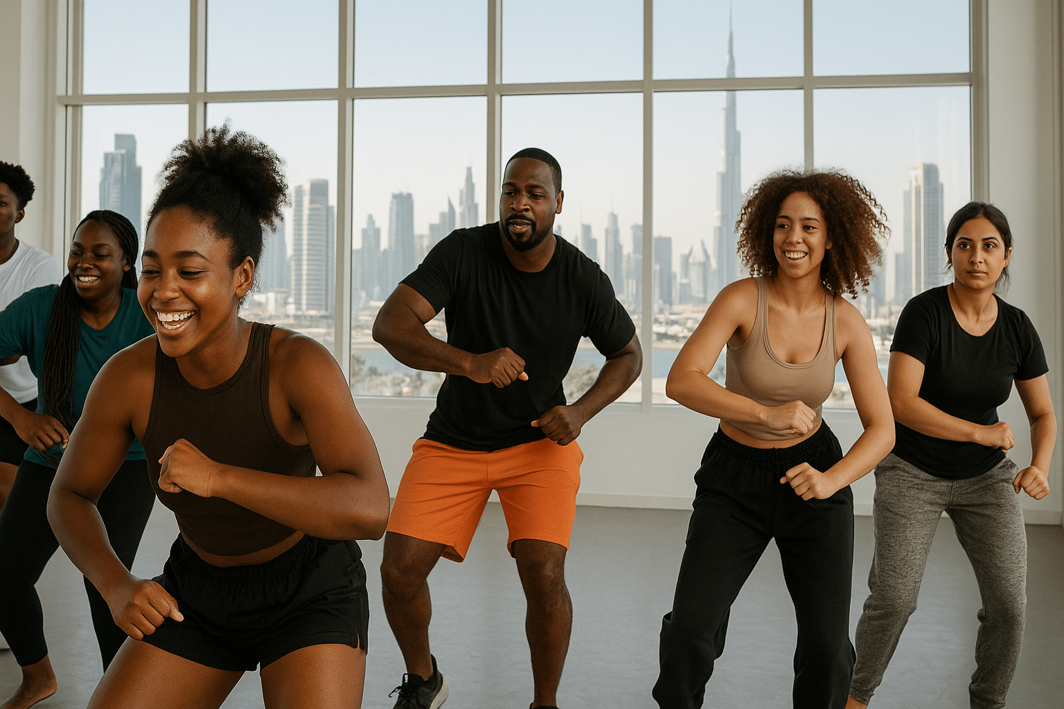 Afro Dance Dubai at Full Speed