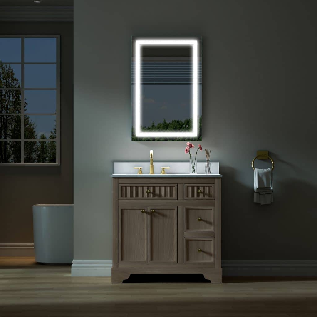 How High Should I Hang a Vanity Mirror