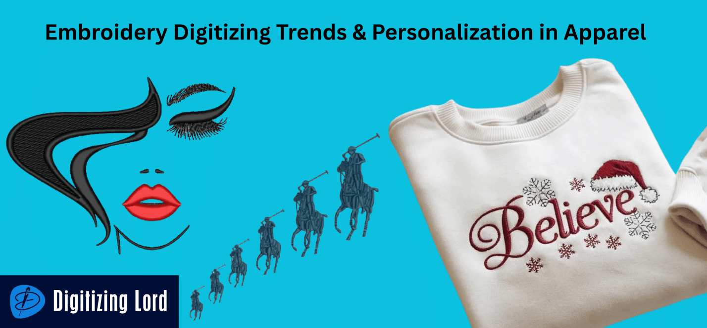 Best Embroidery Digitizing Trends for Luxury and Personalization in Apparel