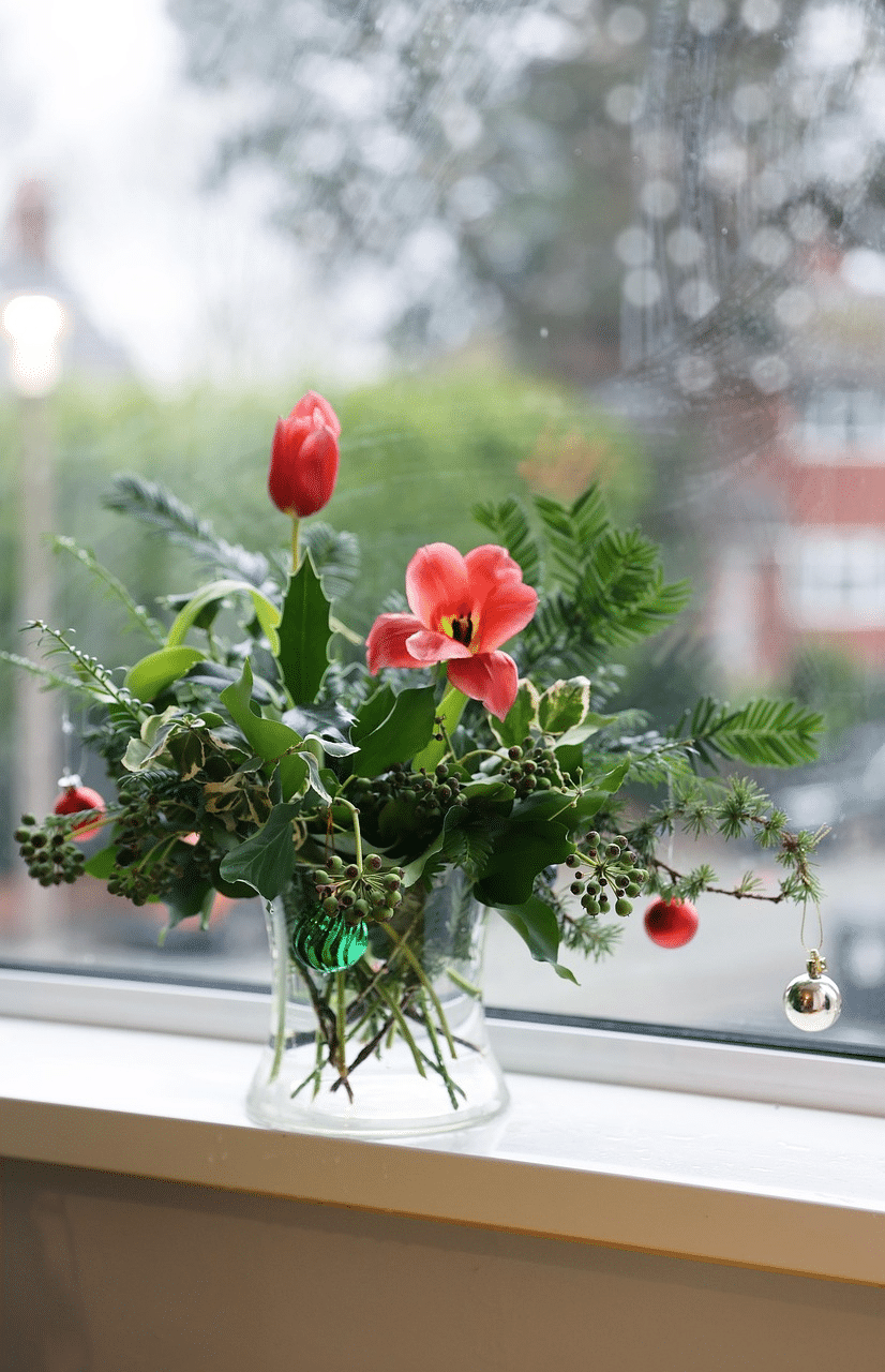 flower arrangements at home