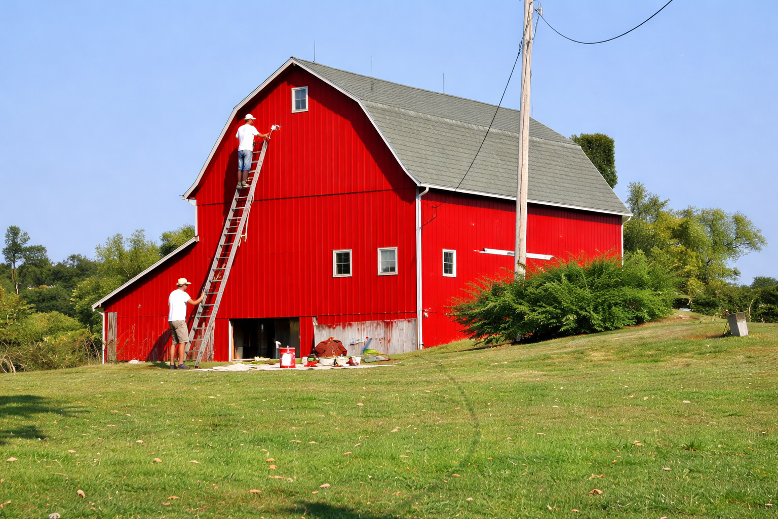 How Professional Barn Painting Secures Long-Term Durability
