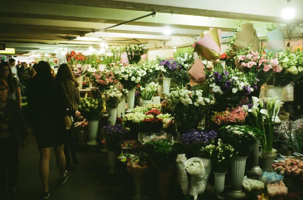Flower-Market Stroll