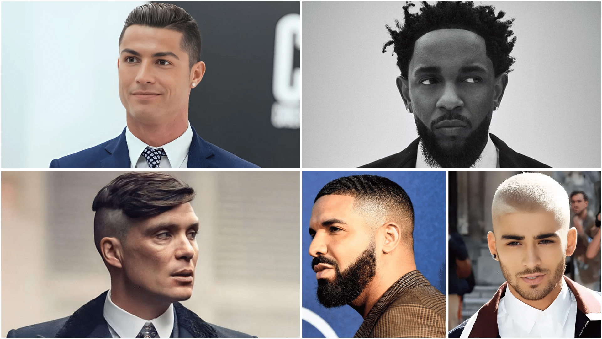 Popular front taper haircut styles featuring fades textured tops waves buzz cuts and modern men's hairstyles