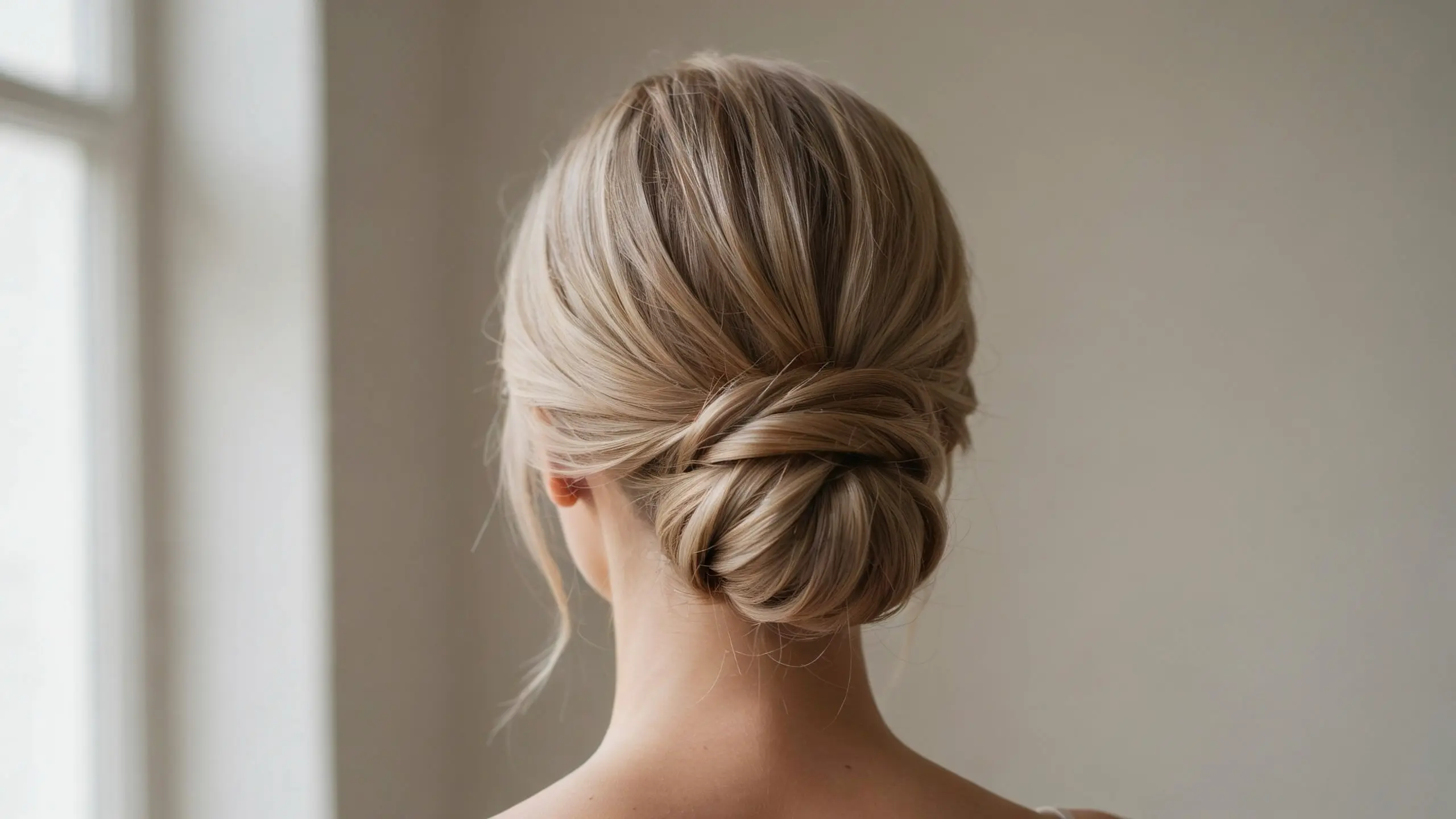 Classic chignon, a timeless choice among elegant updo hairstyles