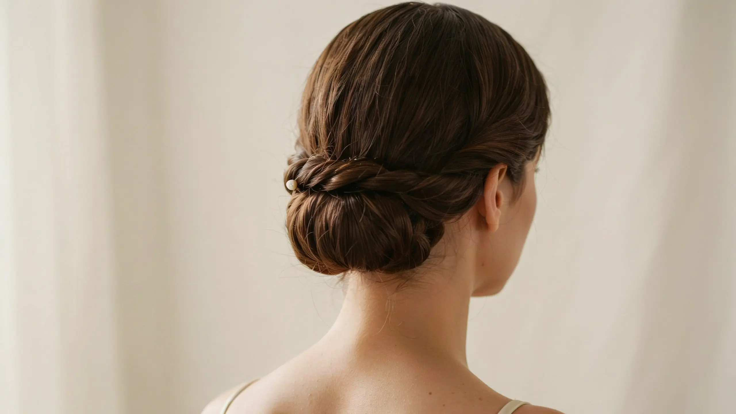 Gibson tuck styled among effortless everyday updo hairstyles