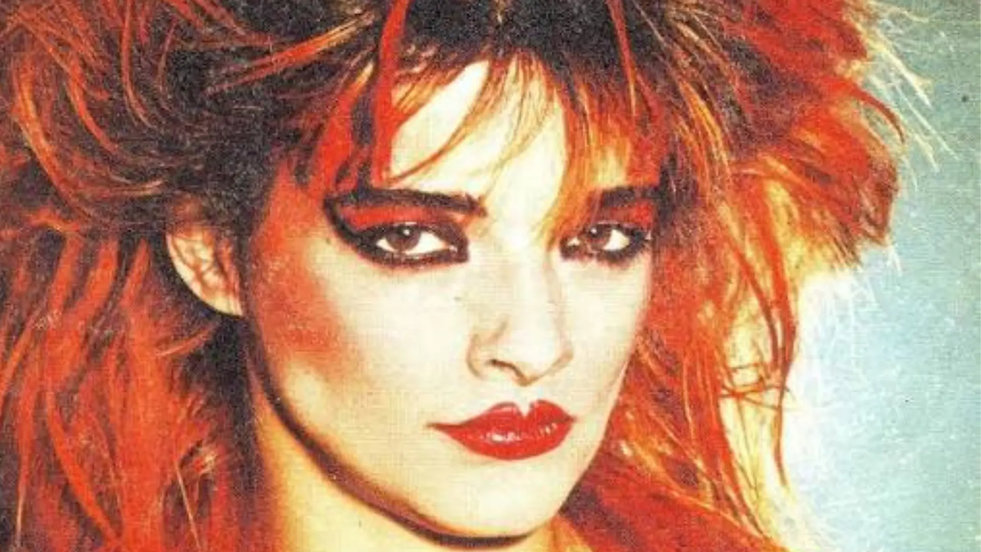 nina hagen inspired pale face punk makeup look