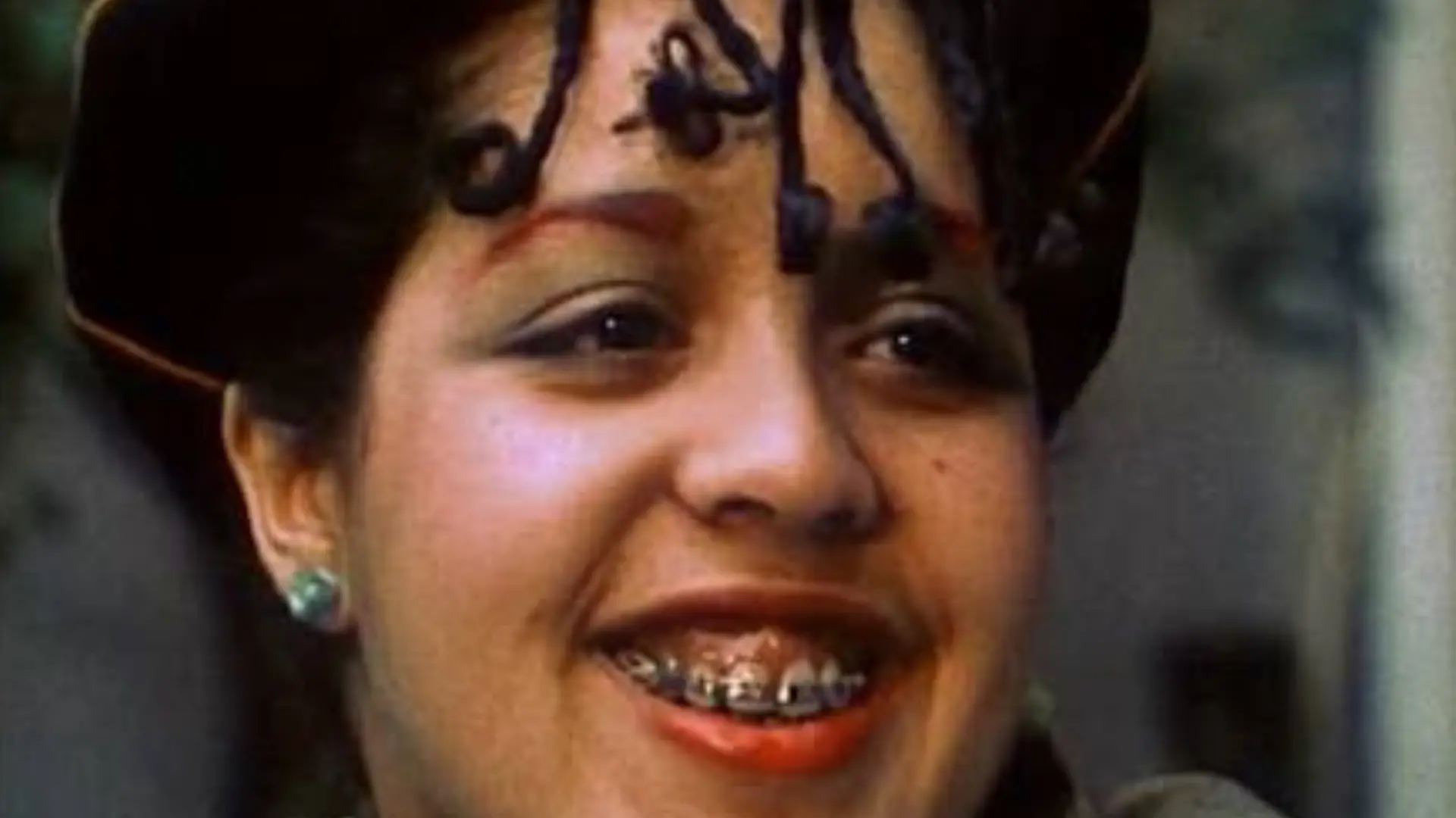 poly styrene graphic eyeliner punk makeup look with bold diy style
