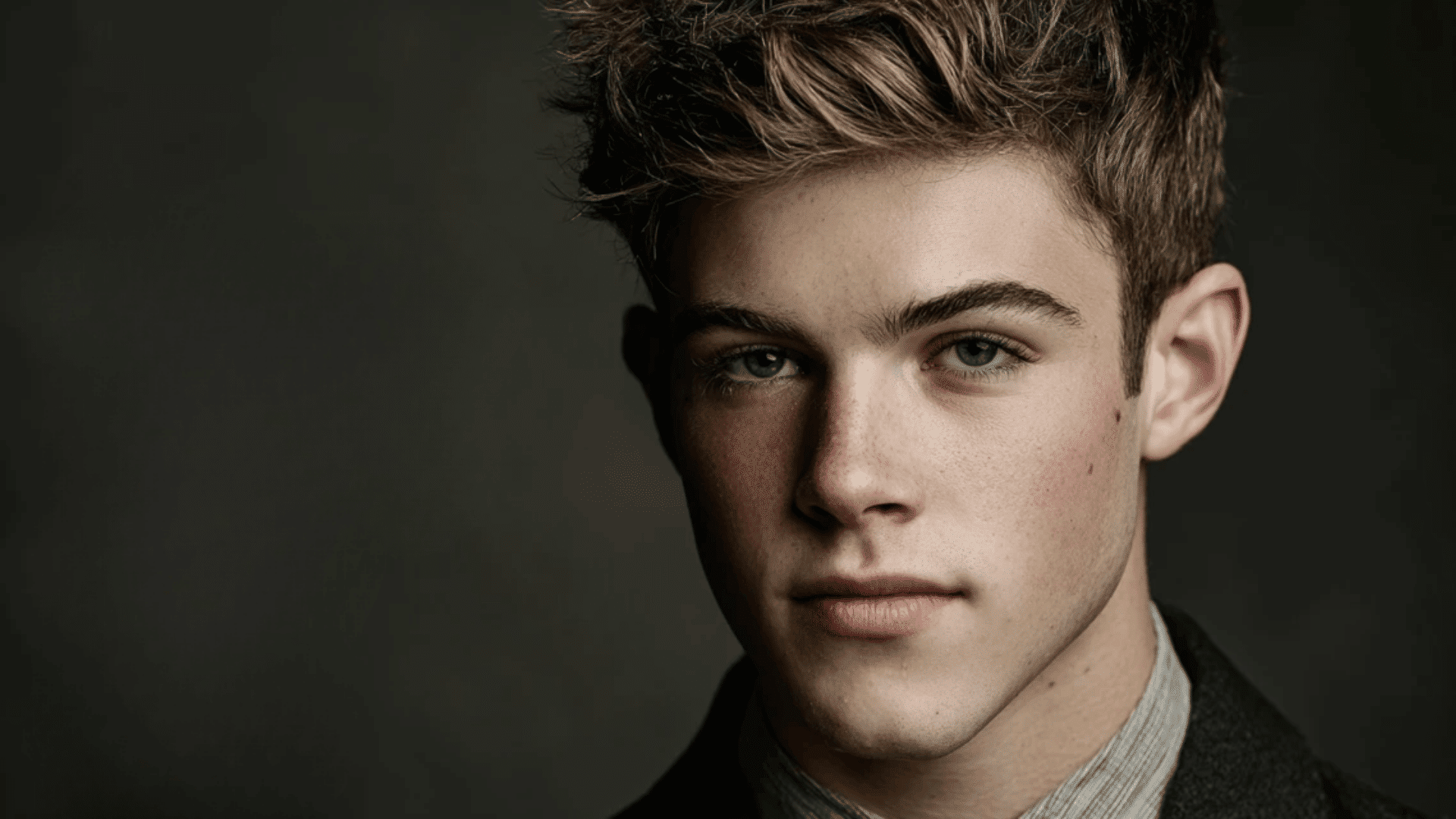 Textured Ivy League haircut with classic modern appeal