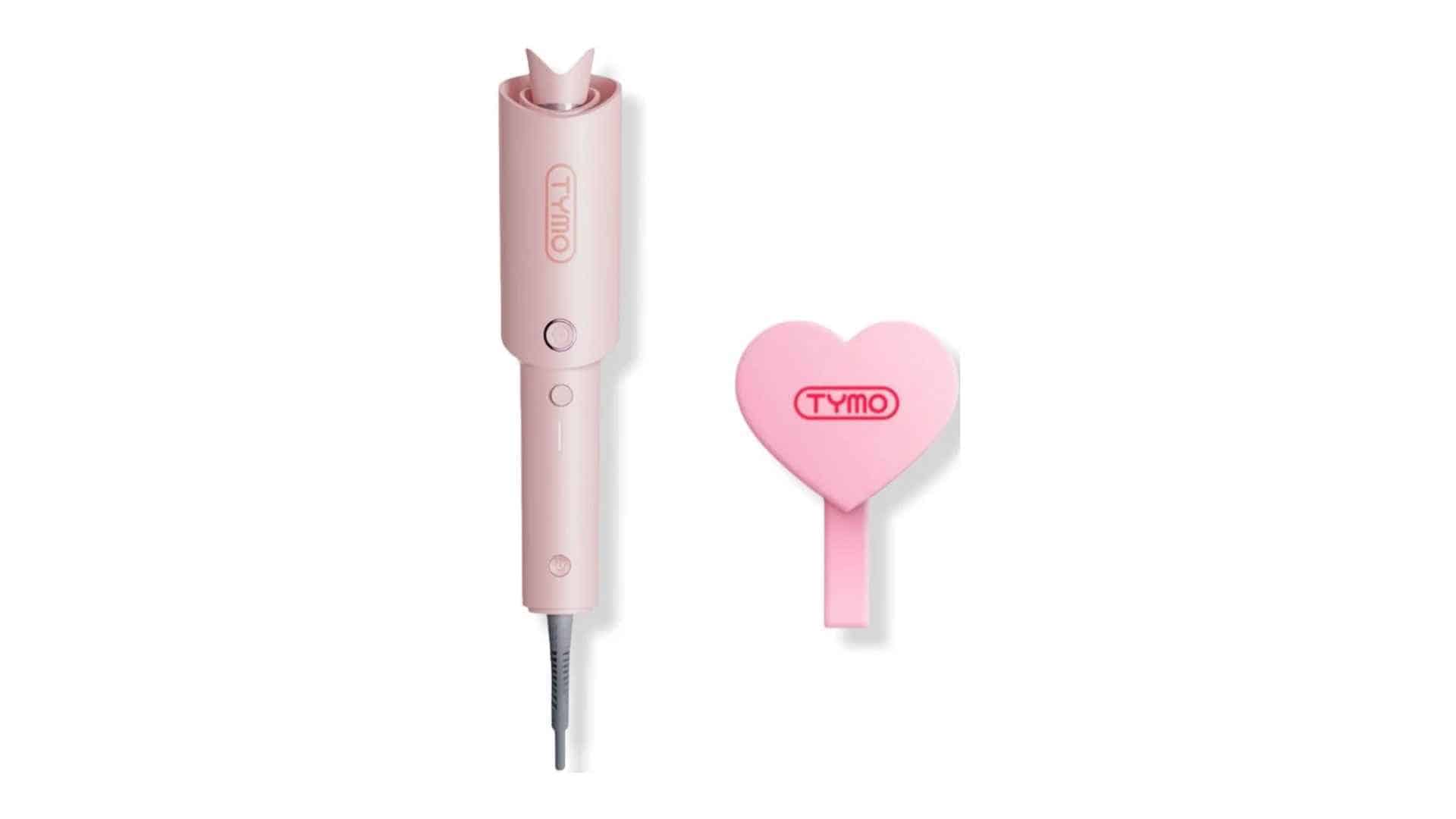 TYMO CurlPro auto-rotating curling iron with anti-tangle ionic barrel