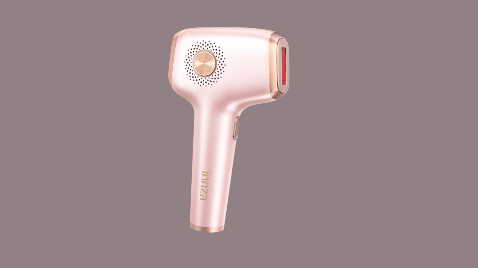 INNZA Ice-Cooling IPL device for comfortable at-home laser hair removal.