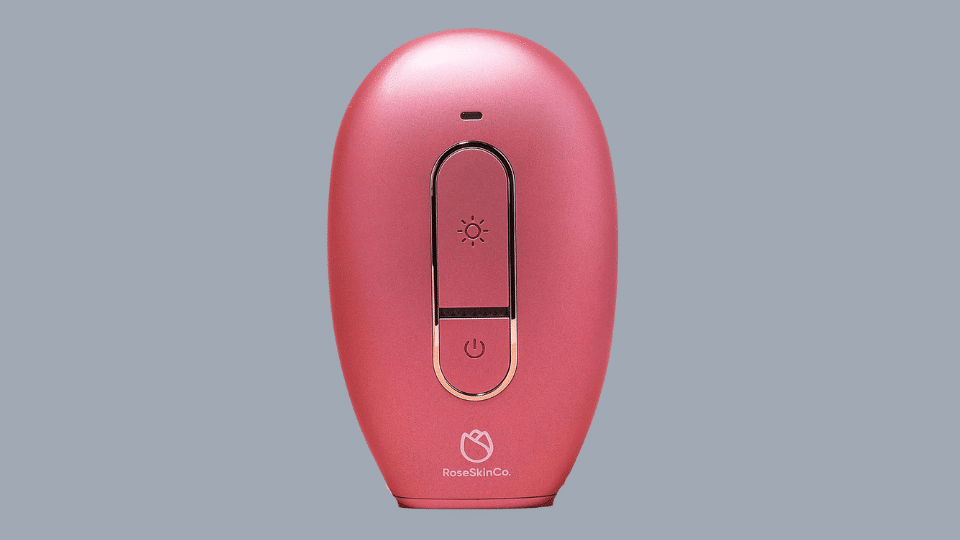 RoseSkinCo. Lumi IPL handset for affordable at-home laser hair removal.