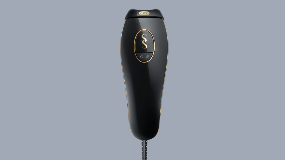 SmoothSkin Pure FIT IPL device for full-body at-home laser hair removal treatments.