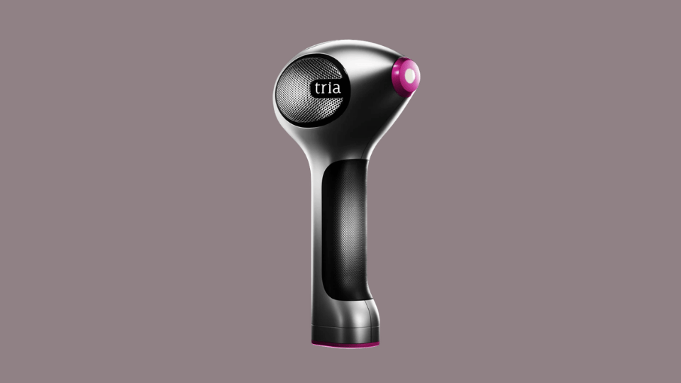 Tria Beauty Laser Hair Removal 4X diode laser device for precise at-home hair reduction.